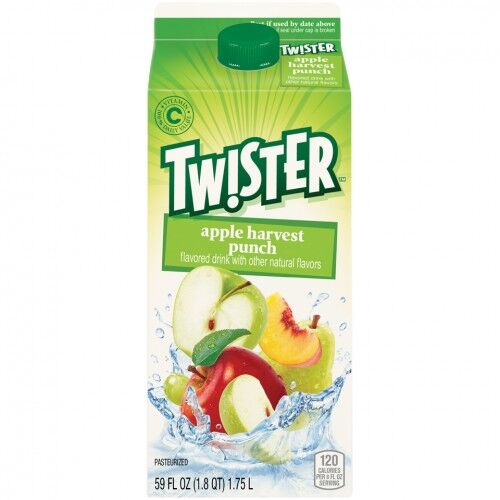 Twister Apple Harvest Punch Juice 59 Fl Oz Carton